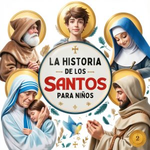 La Historia de los Santos para niños, Book 2 of 2, Kindle Edition-0