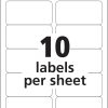 Avery Repositionable Shipping Labels 2x4 Sure Feed Re‑hesive White-3