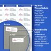 Avery Repositionable Shipping Labels 2x4 Sure Feed Re‑hesive White-1